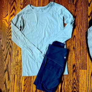 Athleta outfit - top and leggings size small